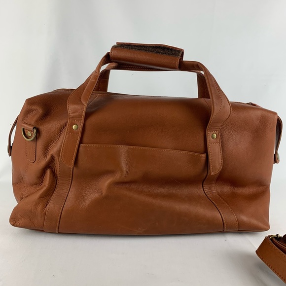 Claire Chase La Grande Duffel Bag Unisex Brown - Picture 5 of 13